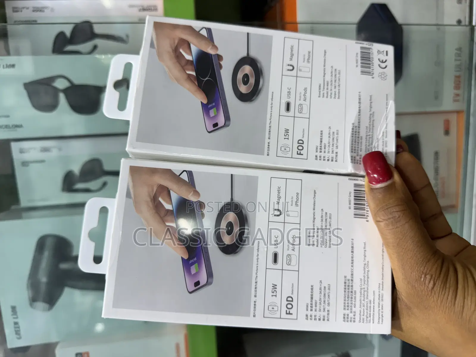 Wiwu Wi-W007 15w Wireless Charger
