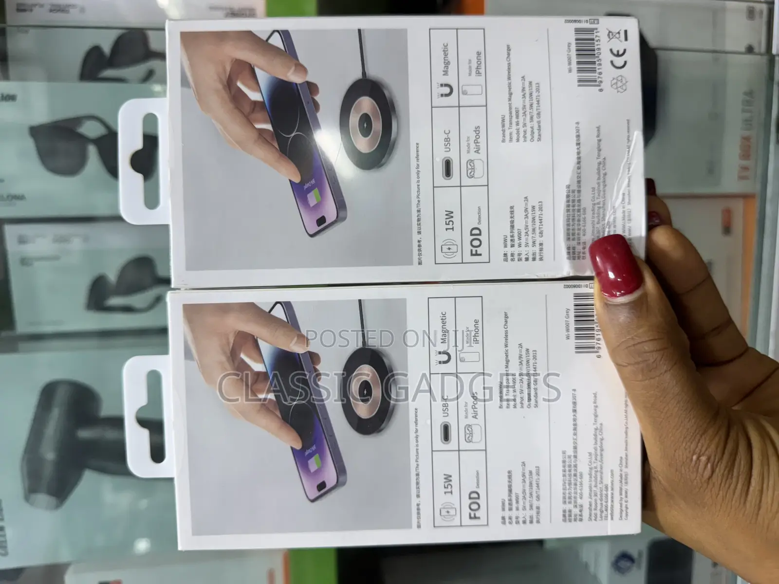 Wiwu Wi-W007 15w Wireless Charger