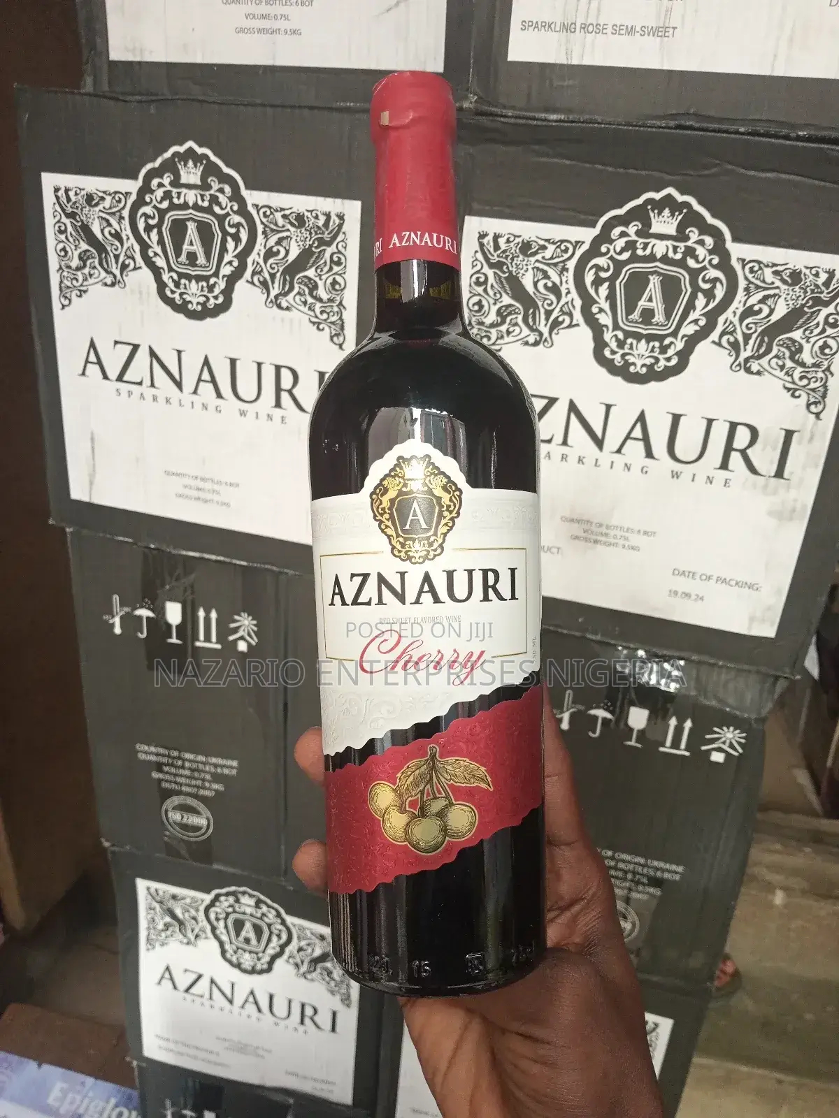 Aznauri Sweet Wine (12 Bottles)