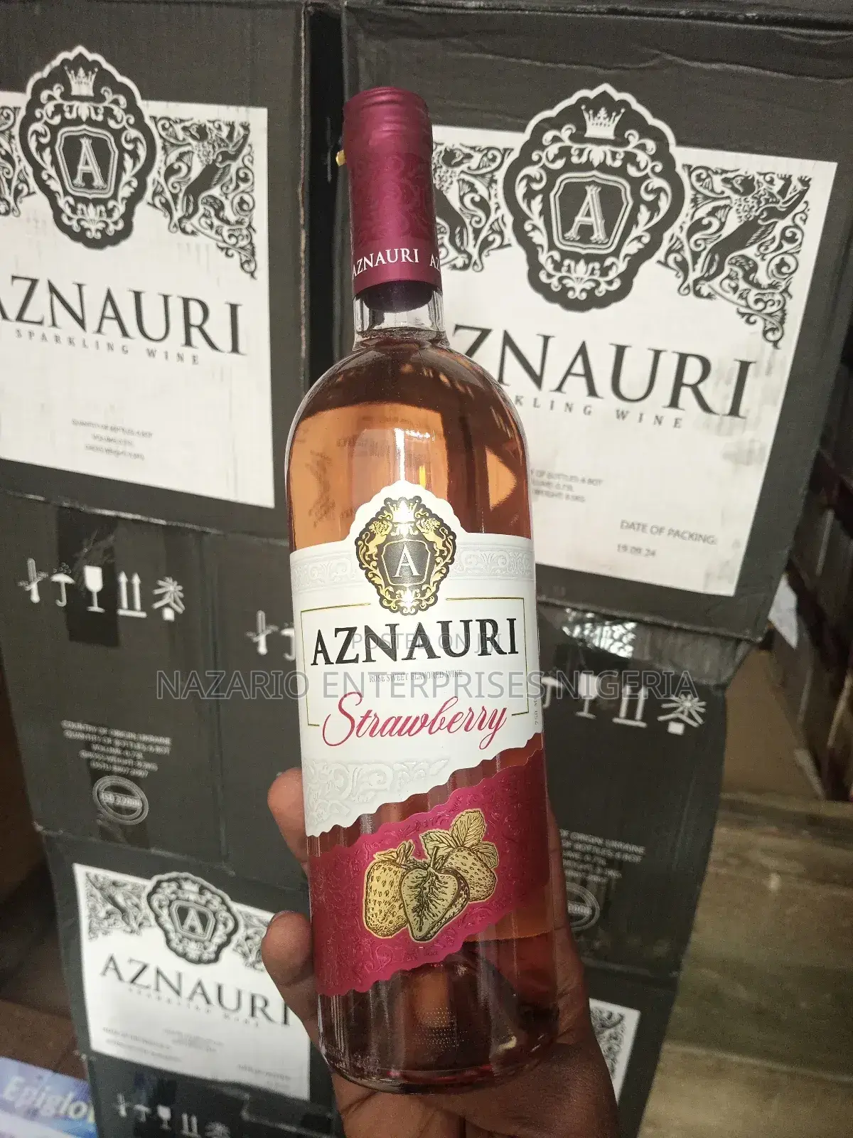Aznauri Sweet Wine (12 Bottles)