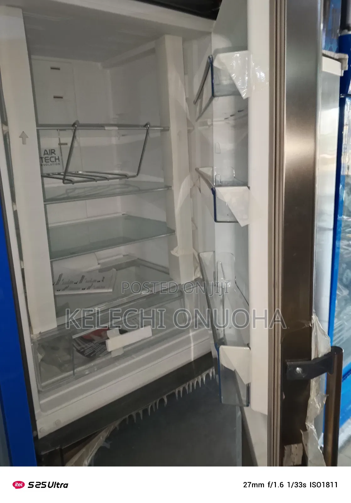 Very Solid Ariston Fridge With Real Stainless Steel Body