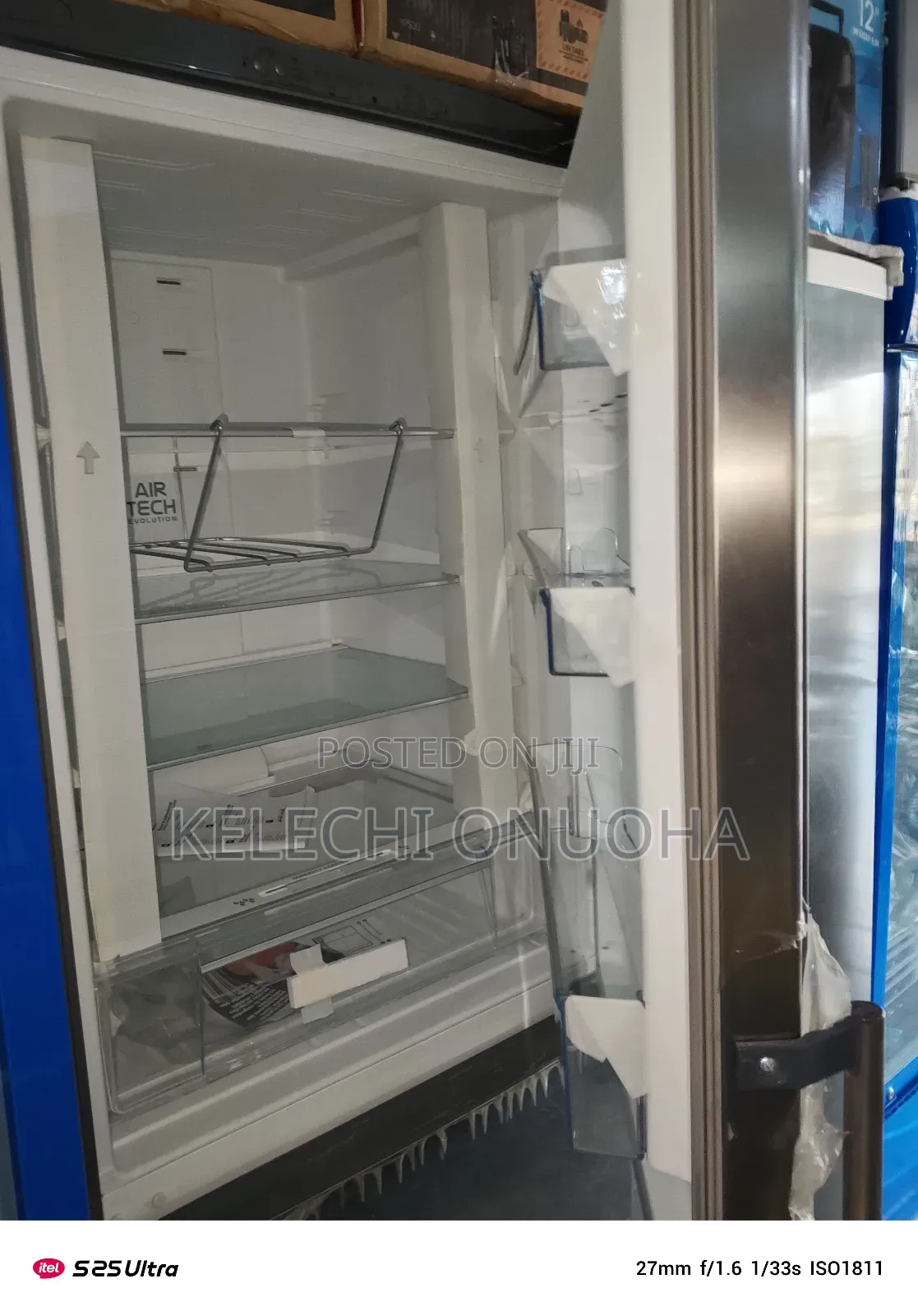 Very Solid Ariston Fridge With Real Stainless Steel Body
