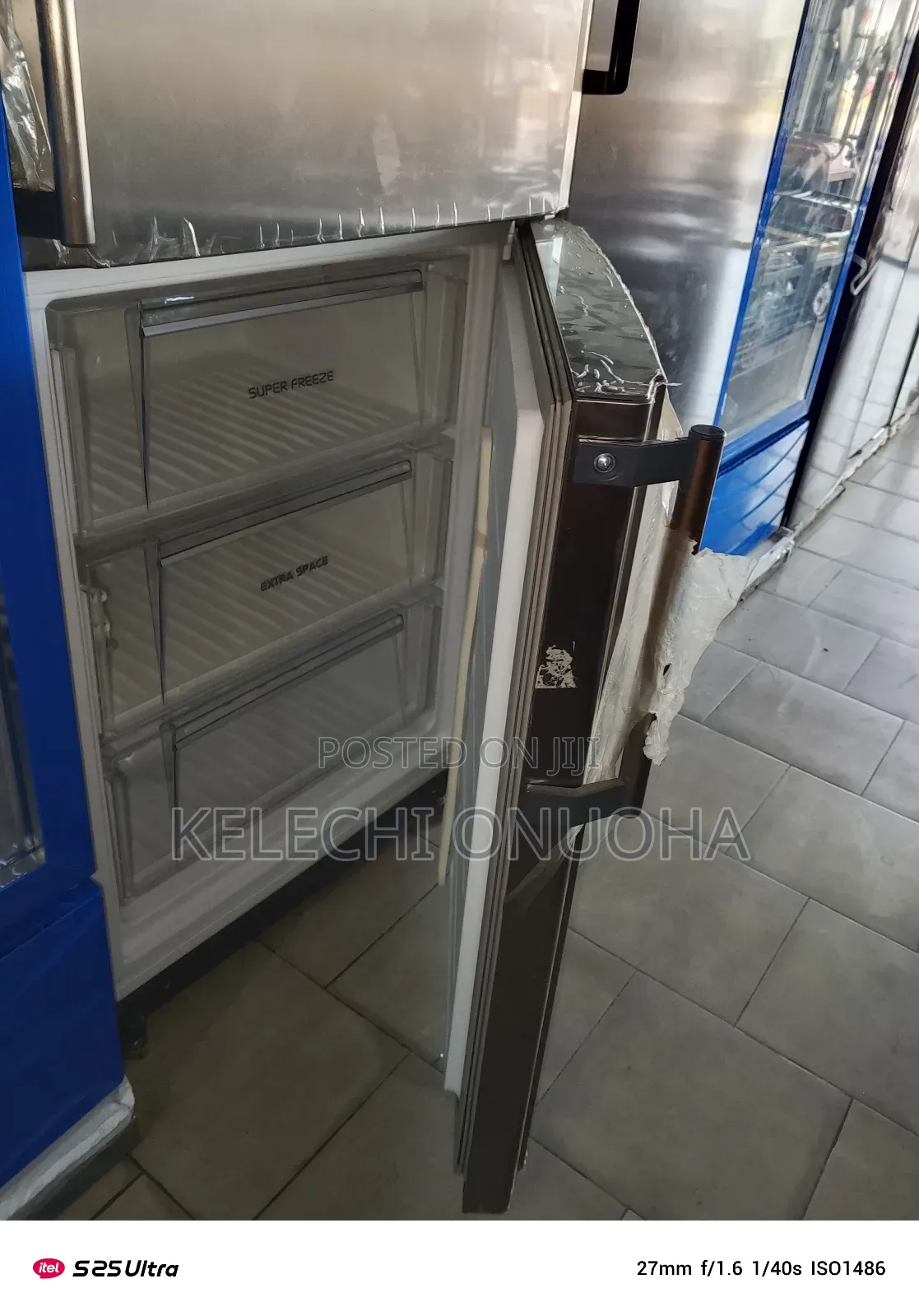 Very Solid Ariston Fridge With Real Stainless Steel Body