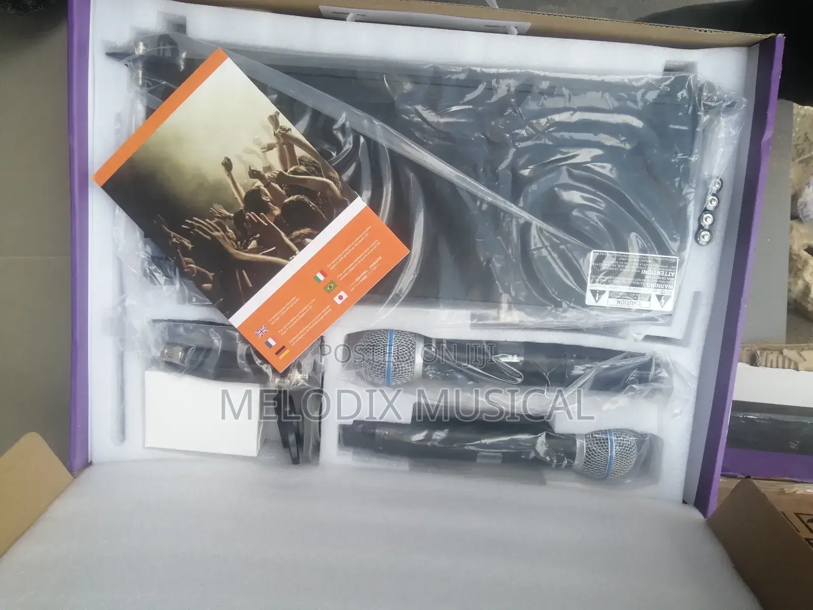 Shure Ur-24d Sm58 Wireless Microphone
