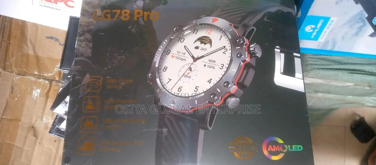 2024 Lg78 Pro Smart Watch 1.53inch Outdoor Sports Bt Calling
