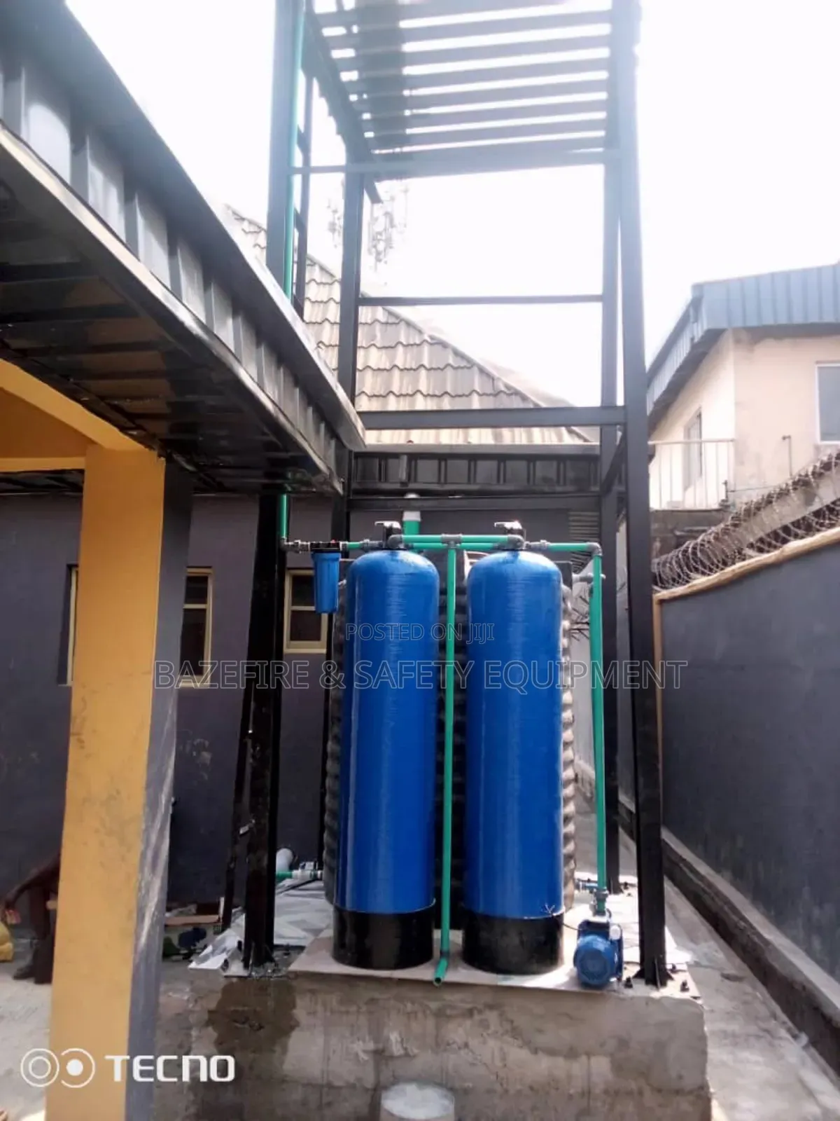 A Set of Fiber Treatment Plant