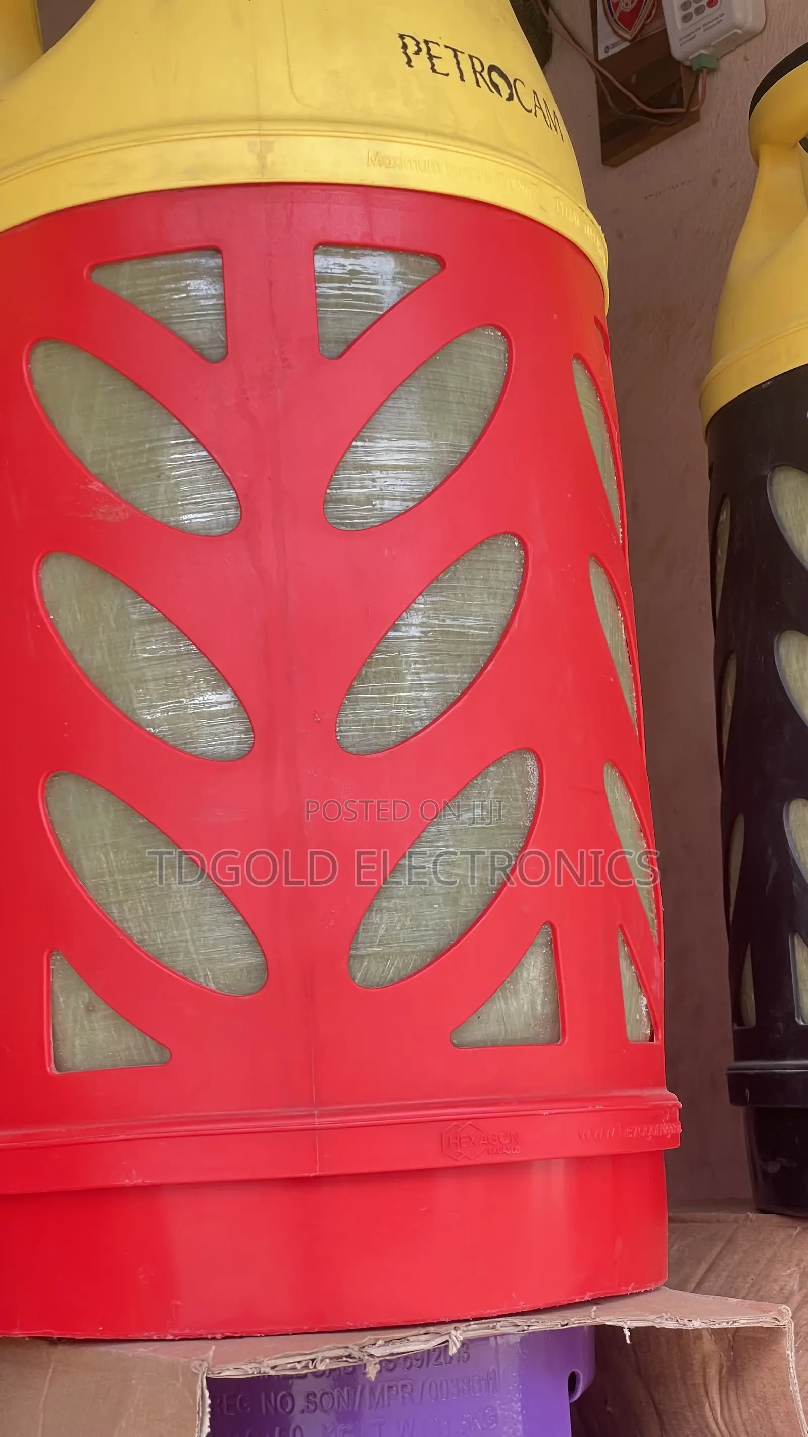 12.5kg Transparent Gas Cylinder