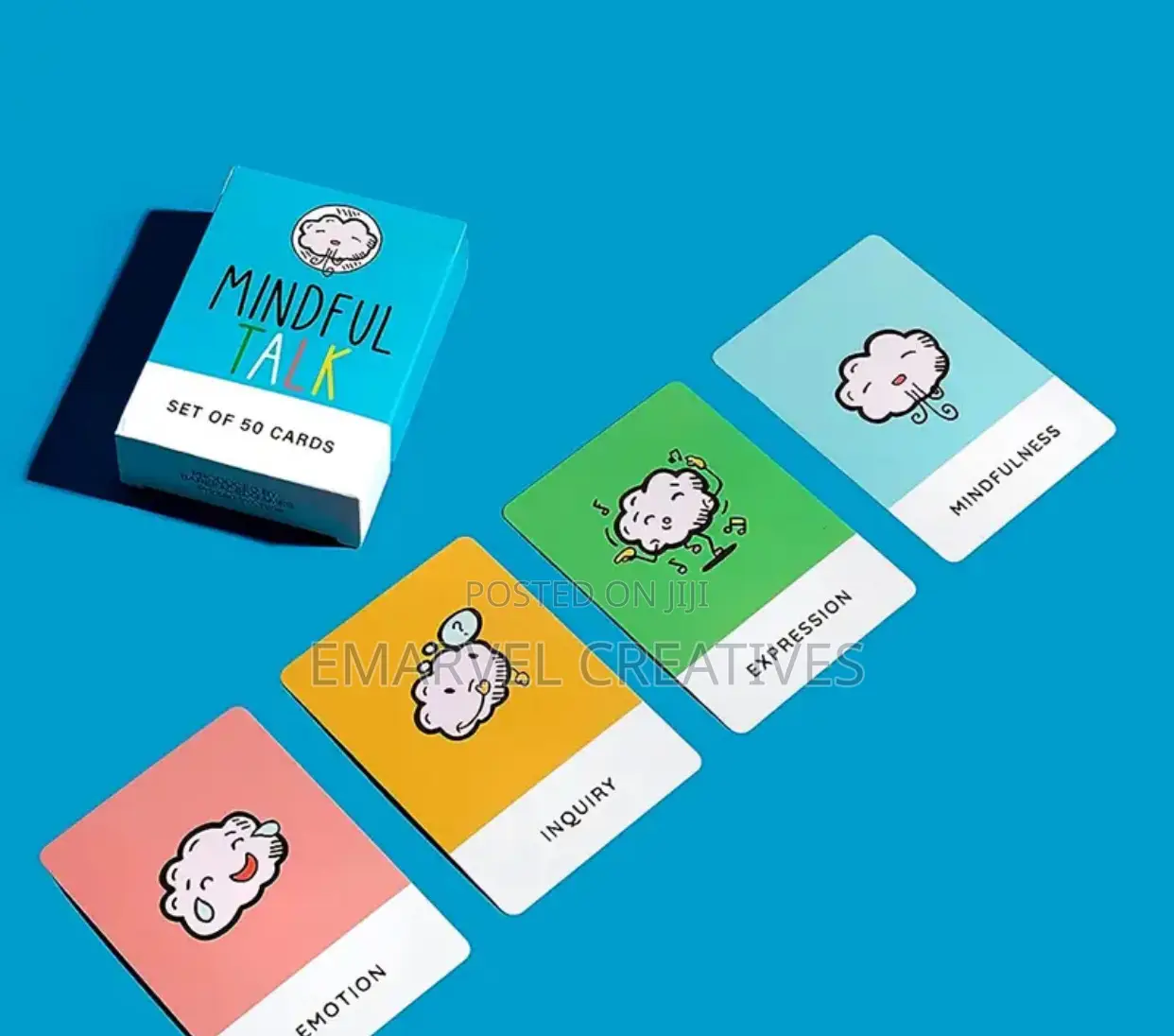 1pc - Mindful Talk - 50 Question Cards