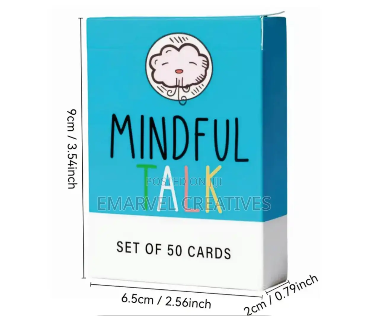 1pc - Mindful Talk - 50 Question Cards