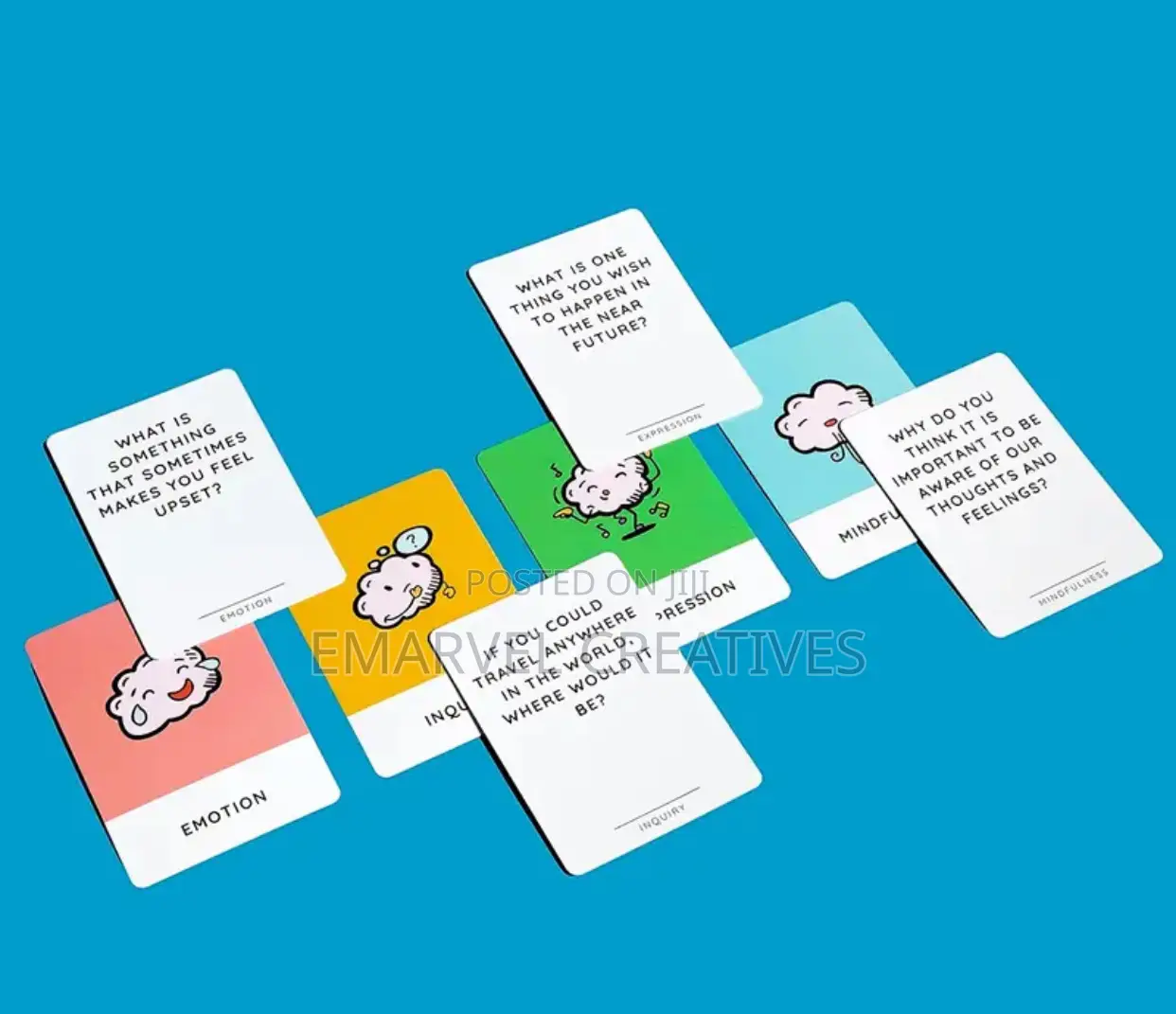 1pc - Mindful Talk - 50 Question Cards