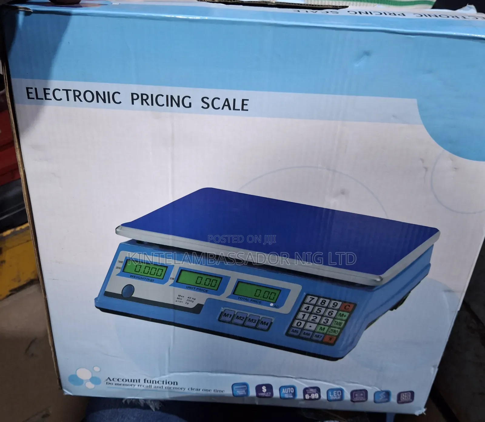 Electronics Pricing Scale