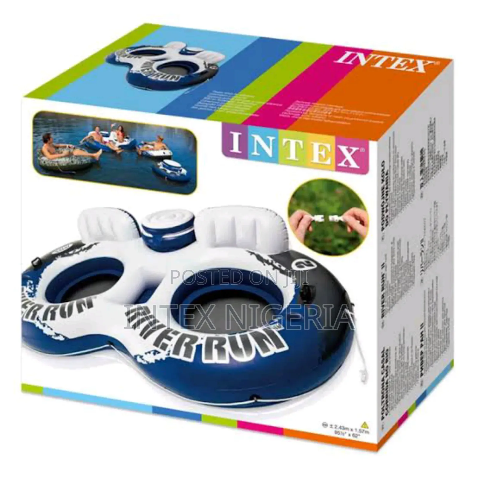 Intex Inflatable River Run 2 Swim Float