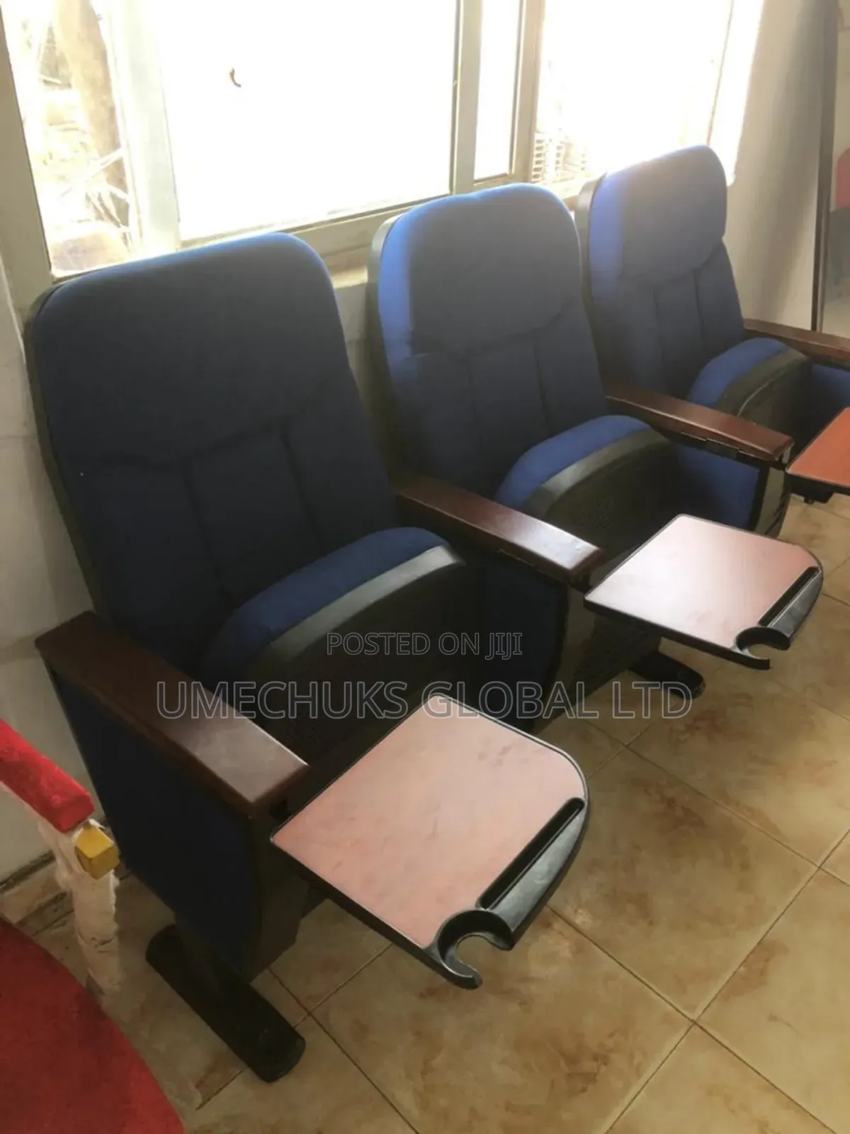 Executive 3seater Auditorium Chair