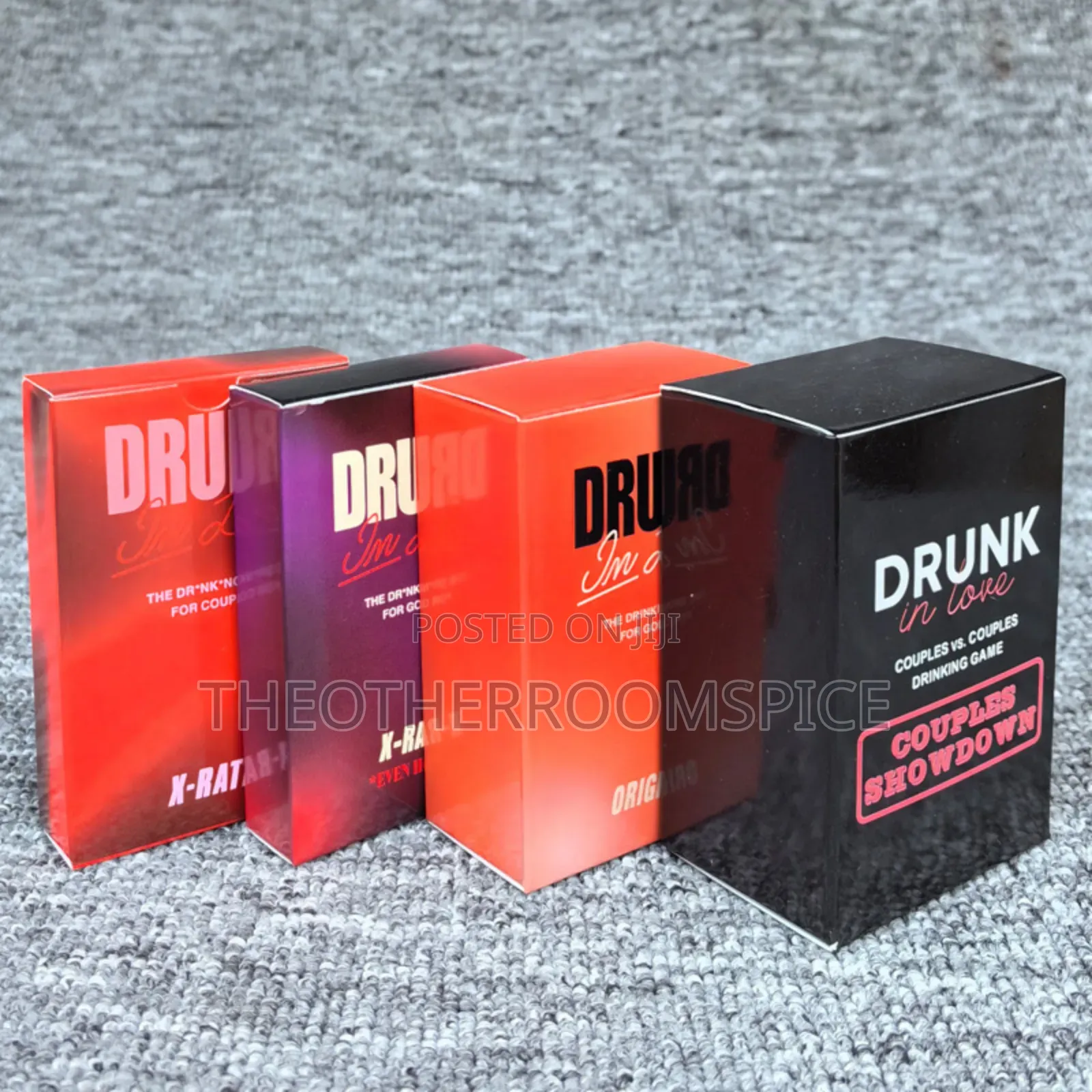 Drunk in Love: Couple Drinking Card Game