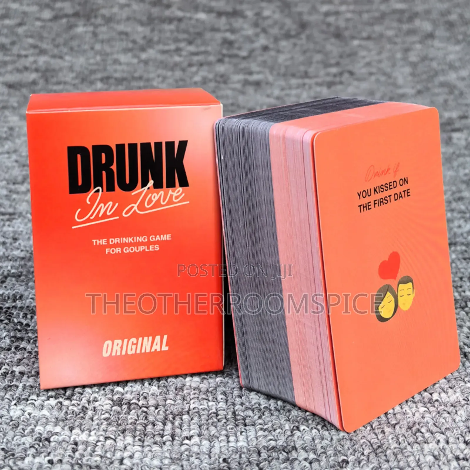 Drunk in Love: Couple Drinking Card Game
