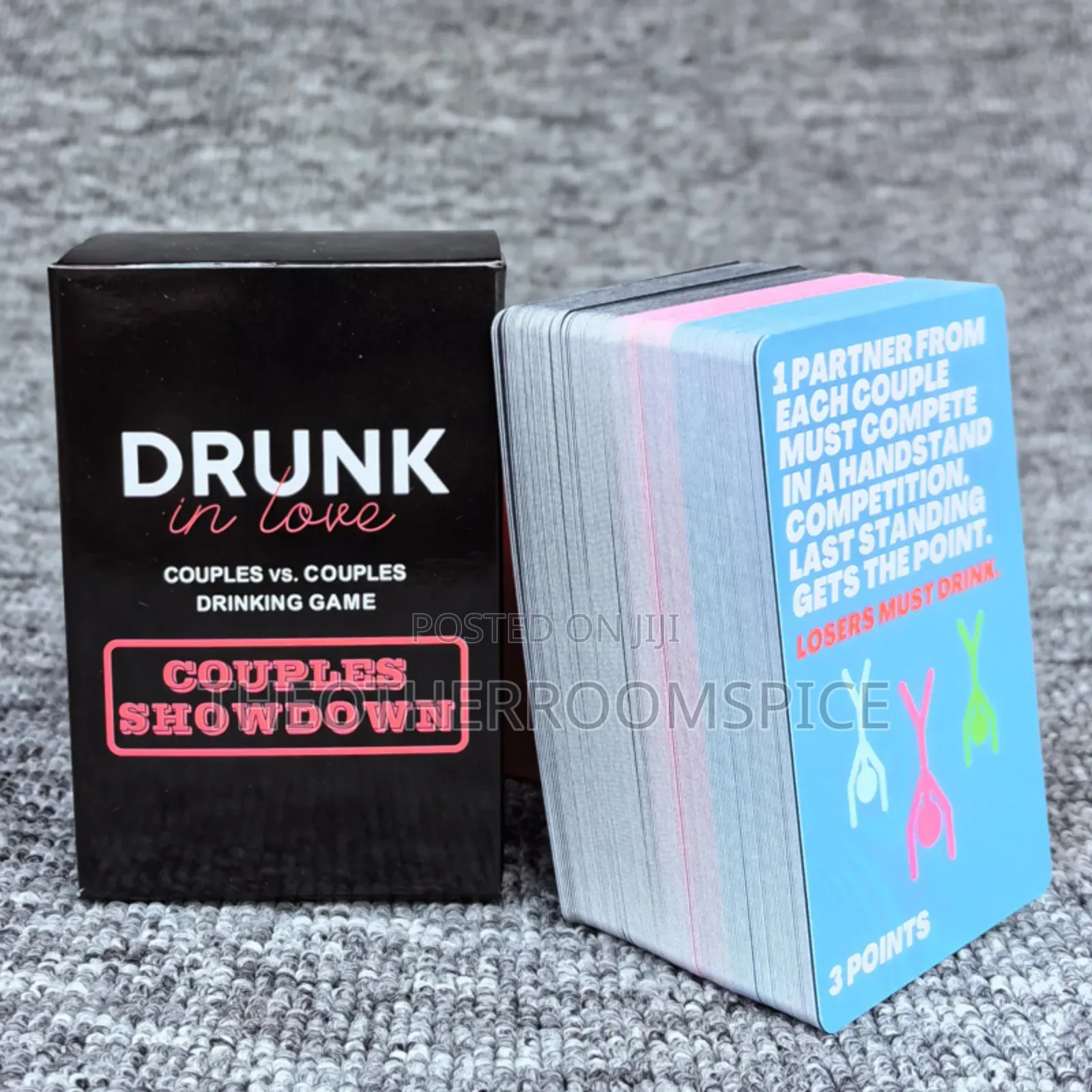 Drunk in Love: Couple Drinking Card Game