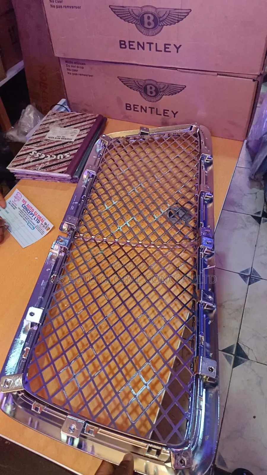 Bentley Bentyaga Front Grille