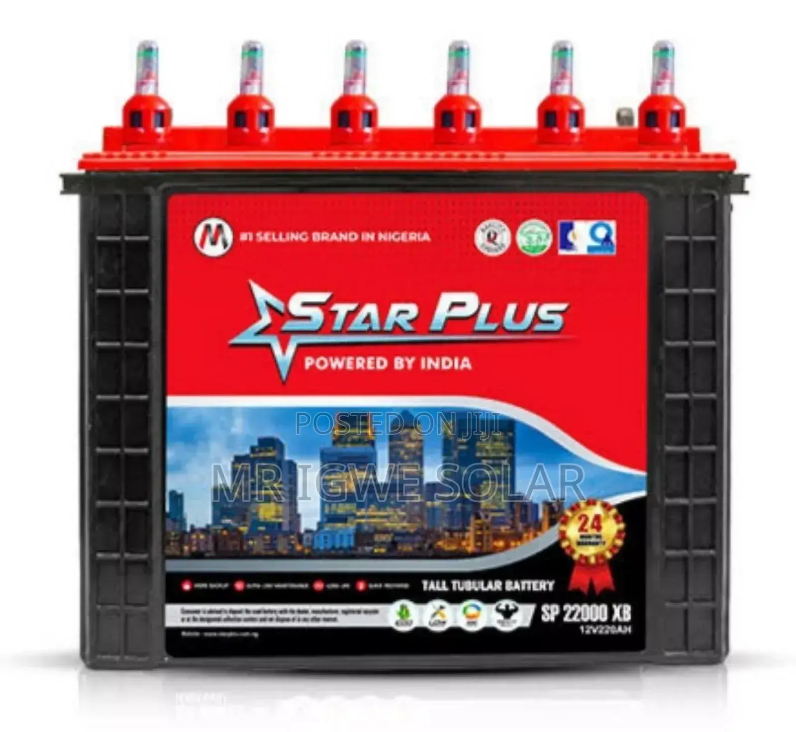 Star Plus Tubular Battery