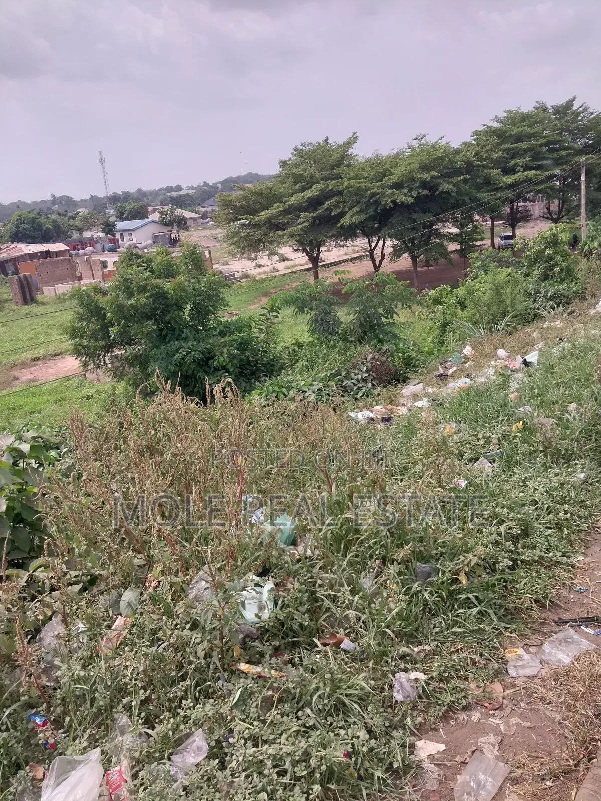 Half Plot of Land Dwarf Fence Ijegun-Ijegemo Semi Dry