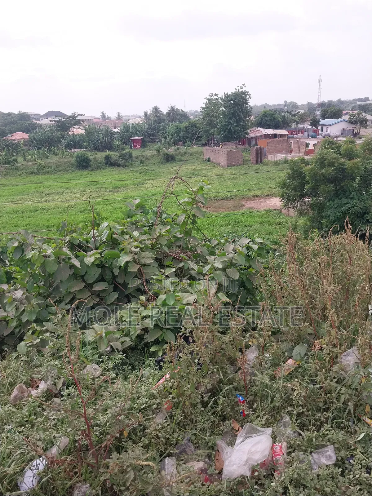 Half Plot of Land Dwarf Fence Ijegun-Ijegemo Semi Dry