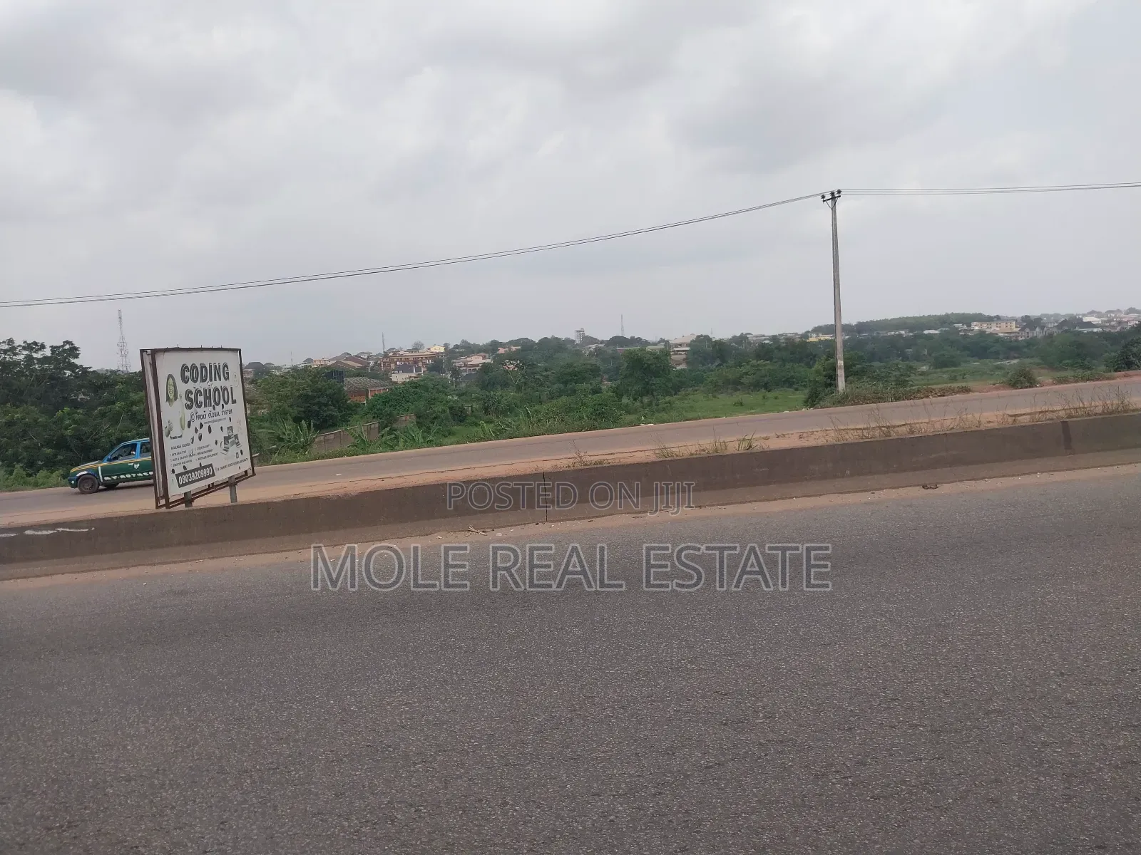 Half Plot of Land Dwarf Fence Ijegun-Ijegemo Semi Dry