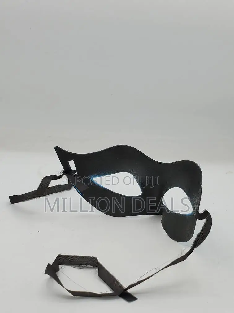 Ski Cool Blue Party Men's Face Mask