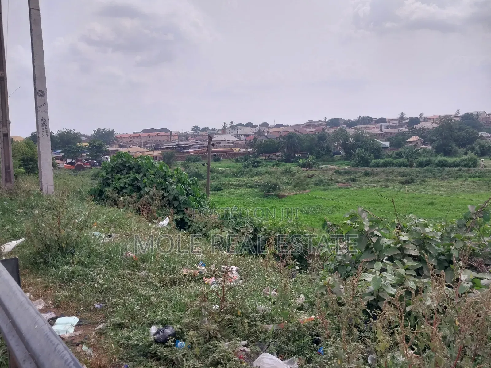 Half Plot Dwarf Fenced 4 Sale Ijegemo Semi Dry New Road