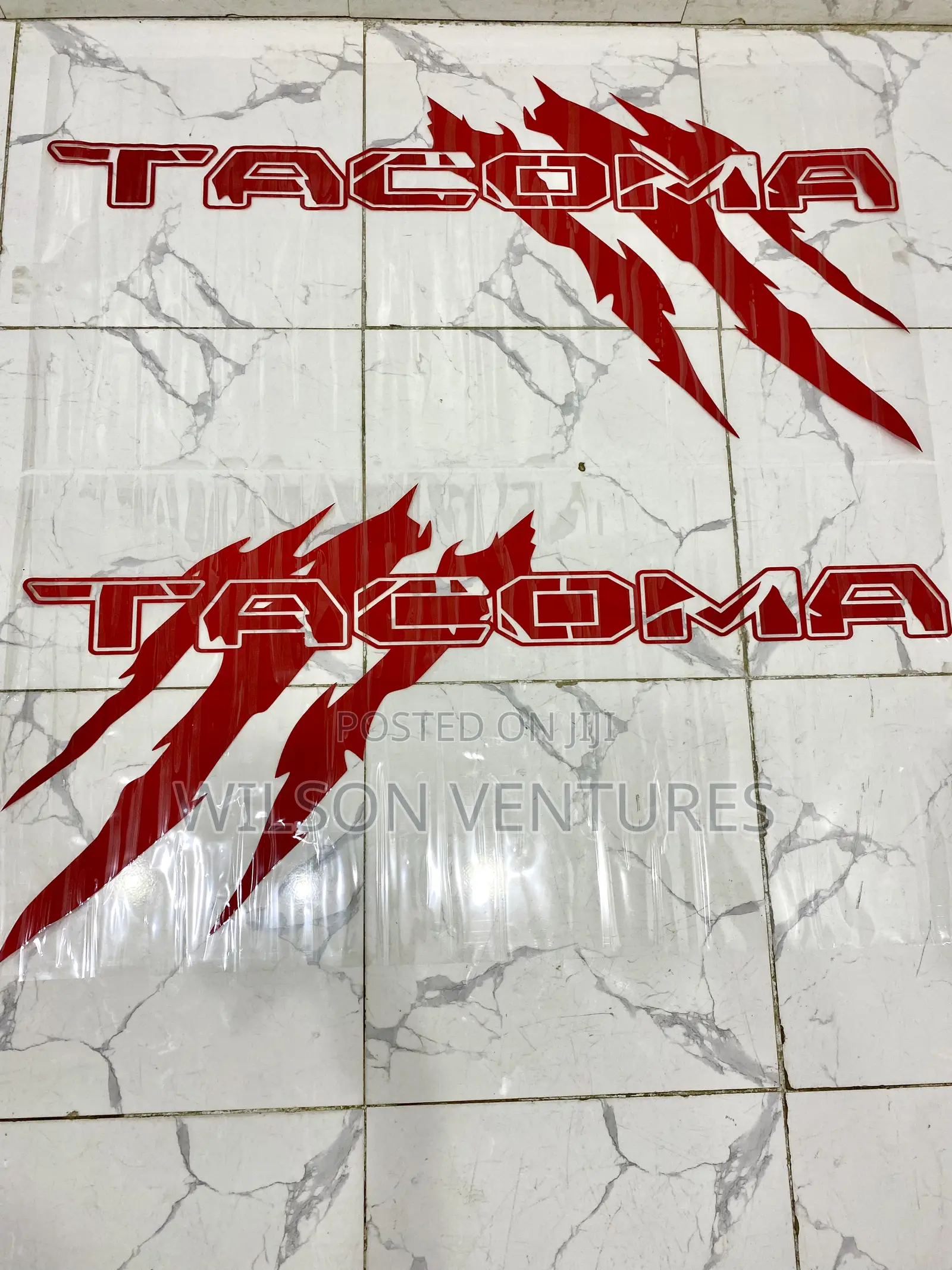 Tacoma Car Body Sticker