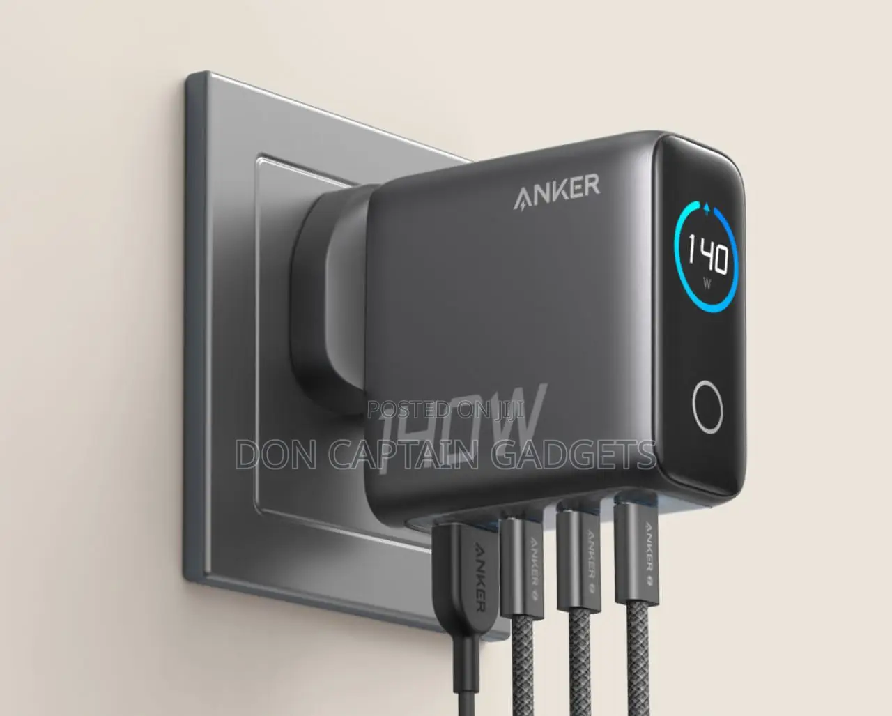 Anker 140w Gan Laptop Charger With Super Speed