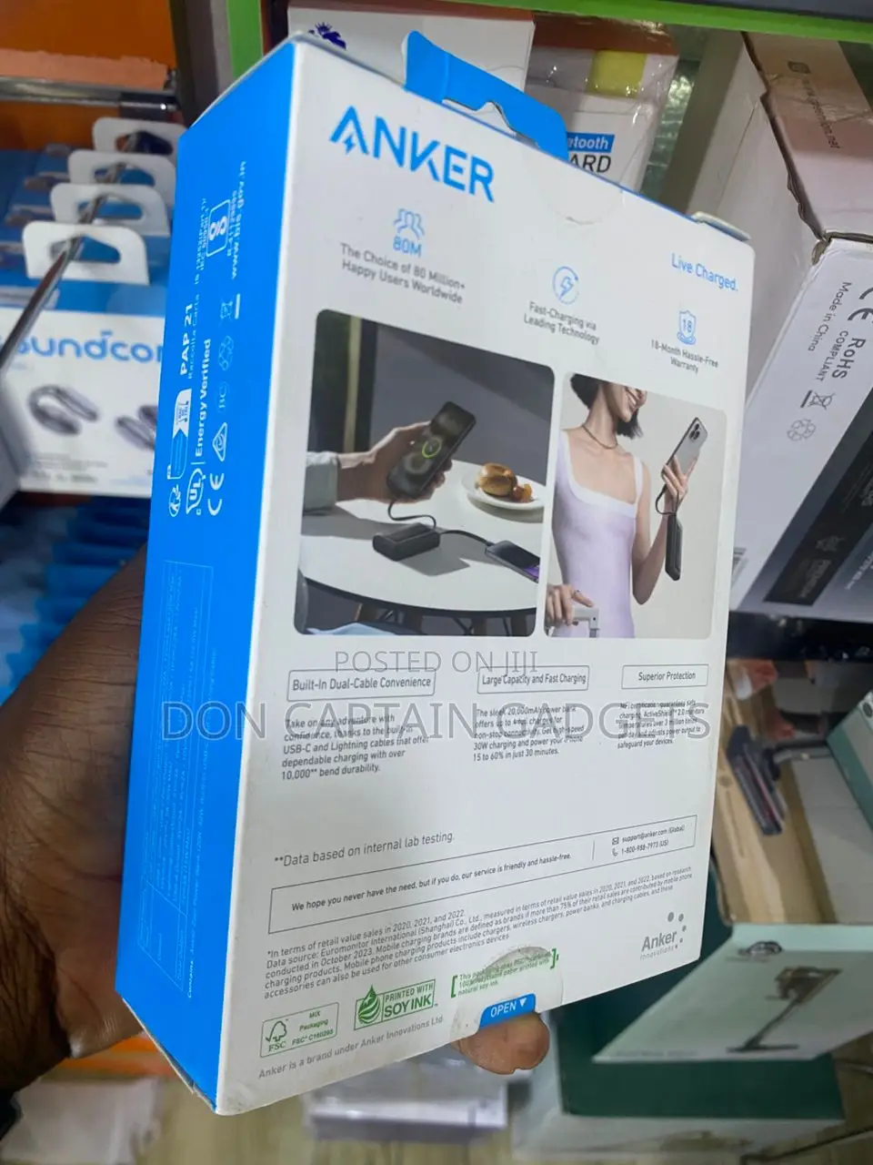 Anker Zolo Power Bank 30w 20000mah