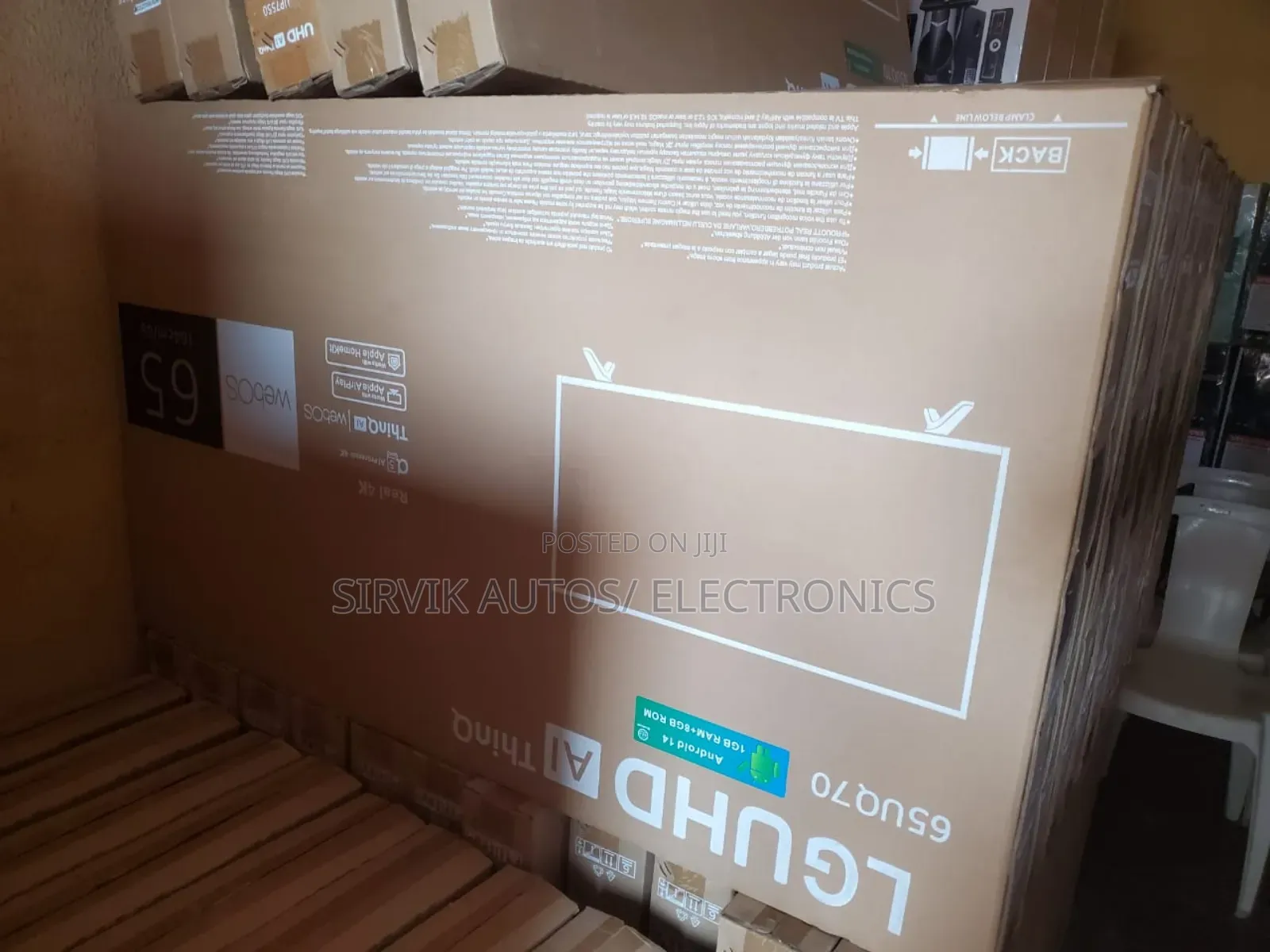 Lg 65inches Smart Tv Available for Sale