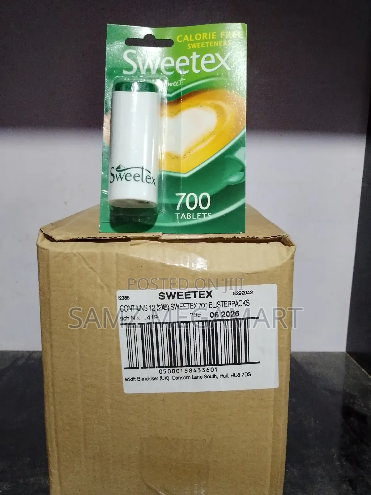 Sweetex 12x700 Tablets