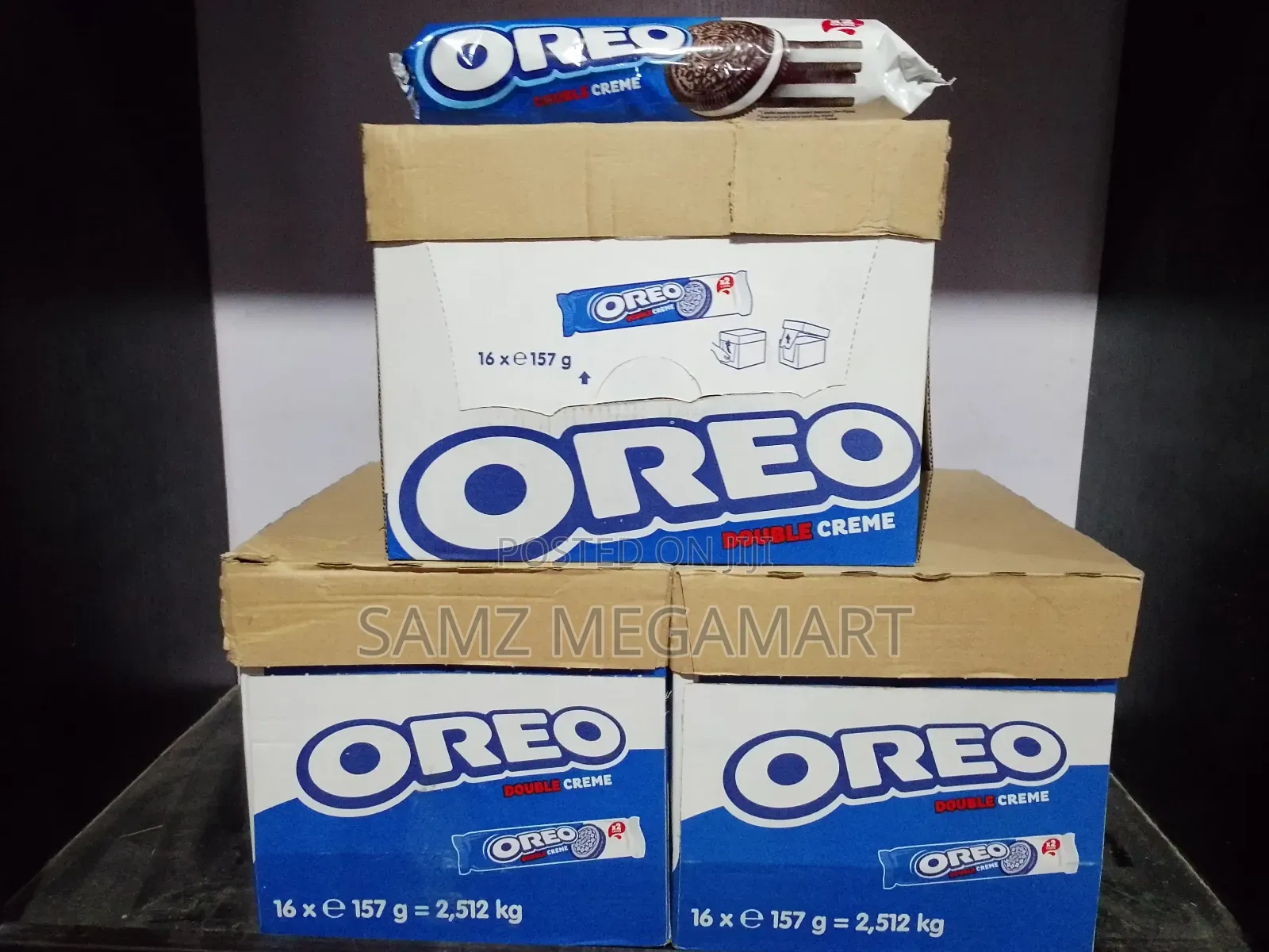 Oreo Biscuits Double Creme 16x157g