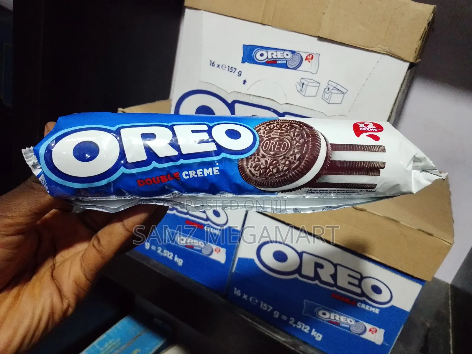 Oreo Biscuits Double Creme 16x157g