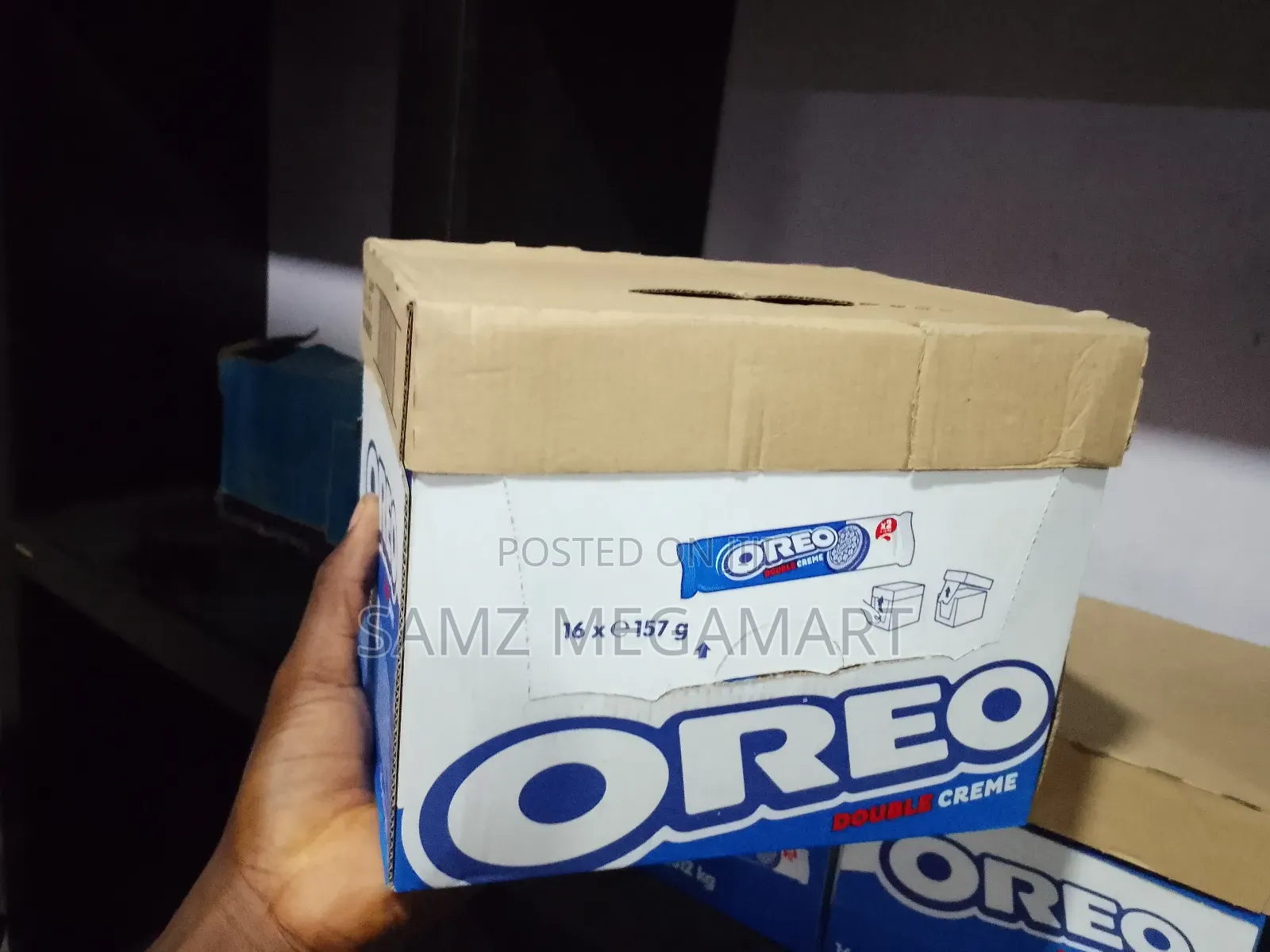 Oreo Biscuits Double Creme 16x157g
