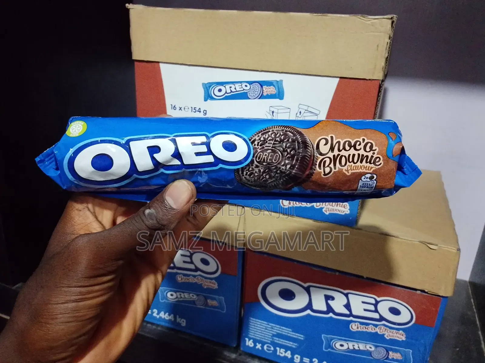 Oreo Biscuits Choc Brownie 16x154g