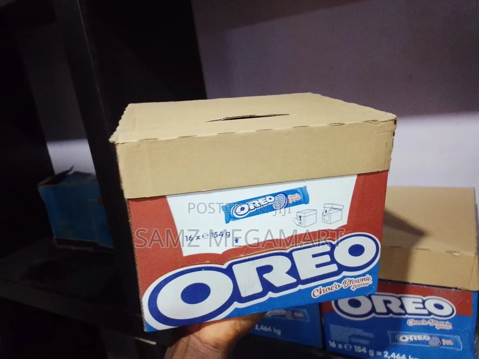 Oreo Biscuits Choc Brownie 16x154g