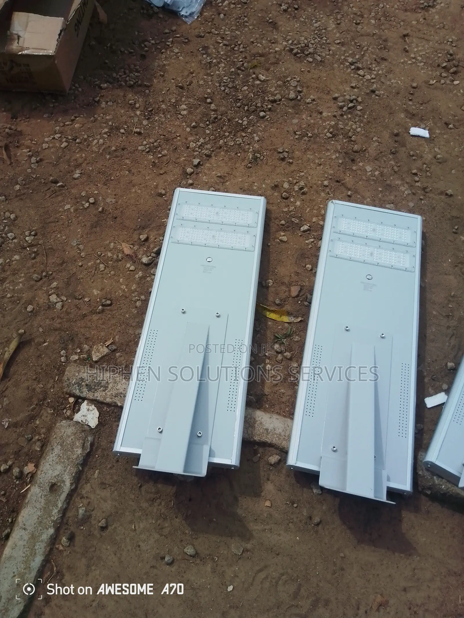4-Eye 400w Heavy Duty Integrated Solar Street Light