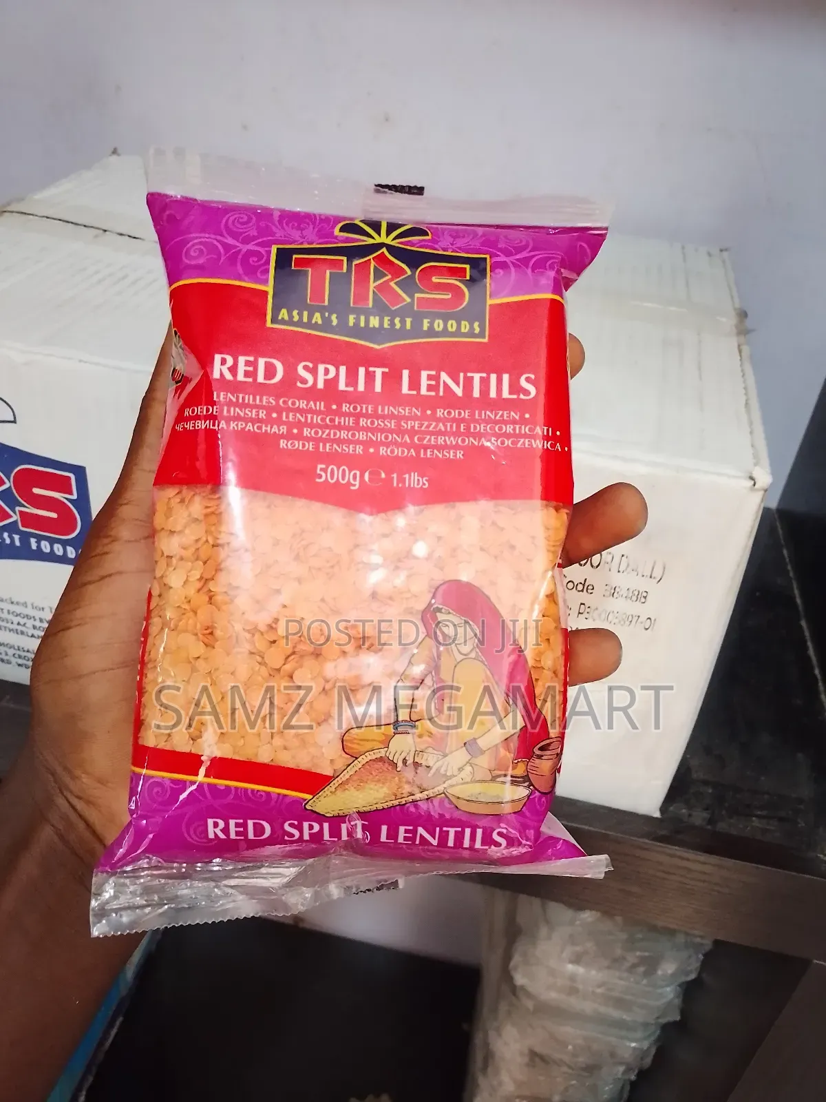 TRS Red Lentils 20x500g