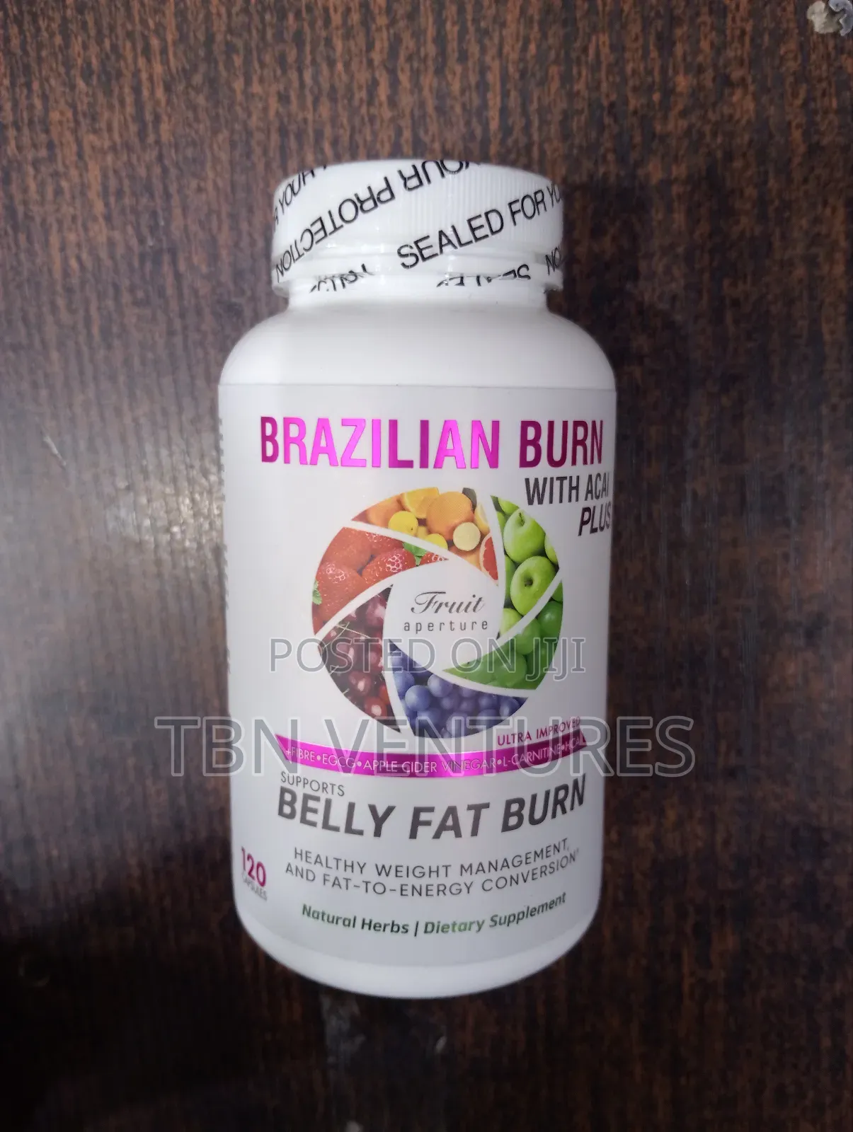 Brazilian Burn Supports Belly Fat Burn 120capsules