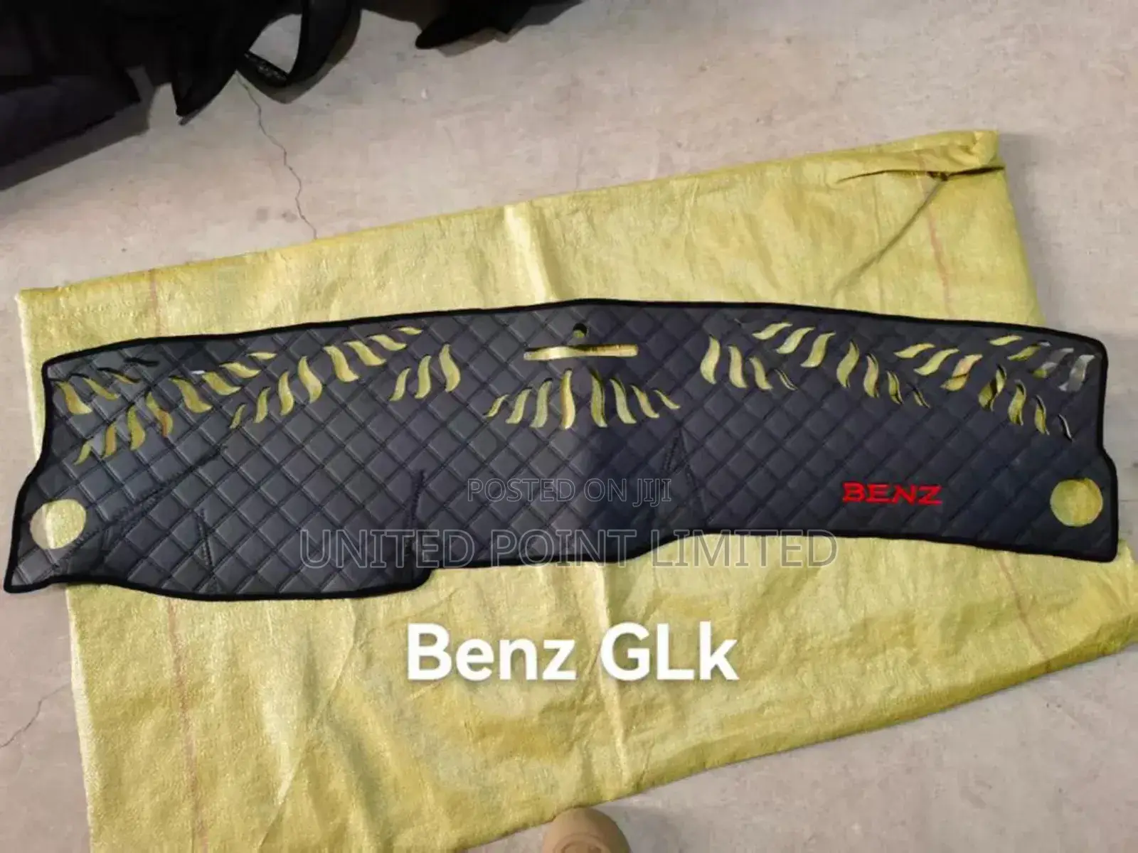 Leather Dashboard Cover for GLK BLK