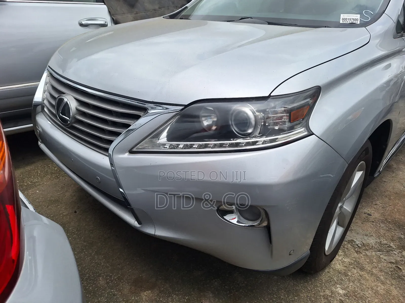 Lexus RX 350 FWD 2014 Silver