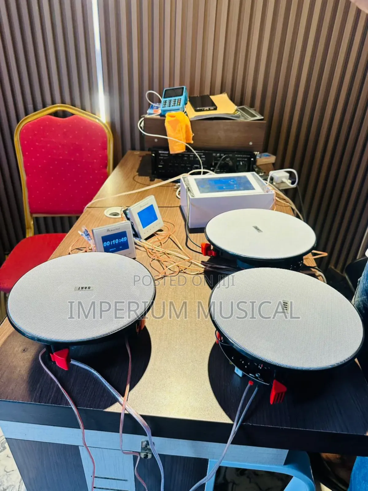 Full Package Ceiling Speaker With Amplifier