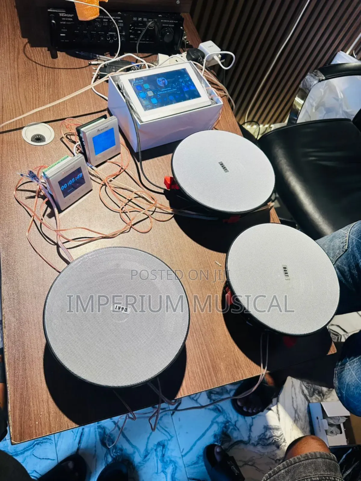 Full Package Ceiling Speaker With Amplifier