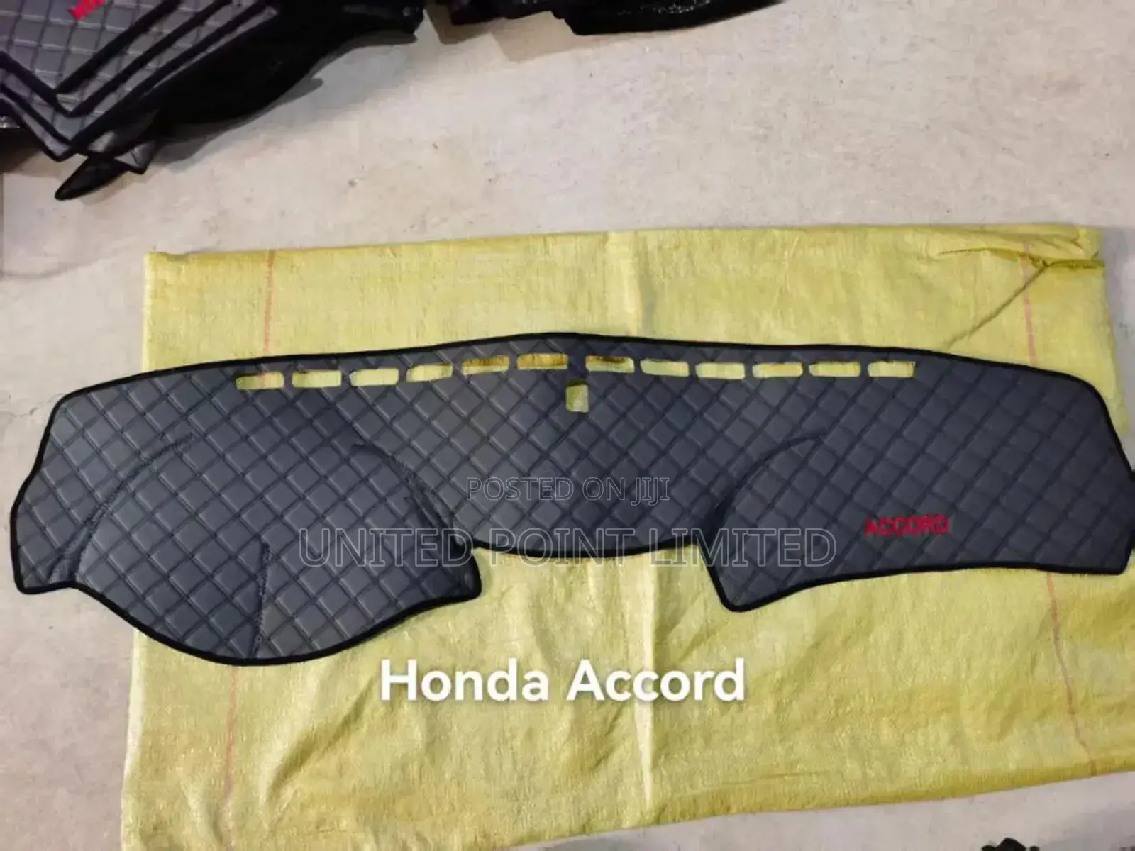 Leather Dashboard Cover for Honda Accord