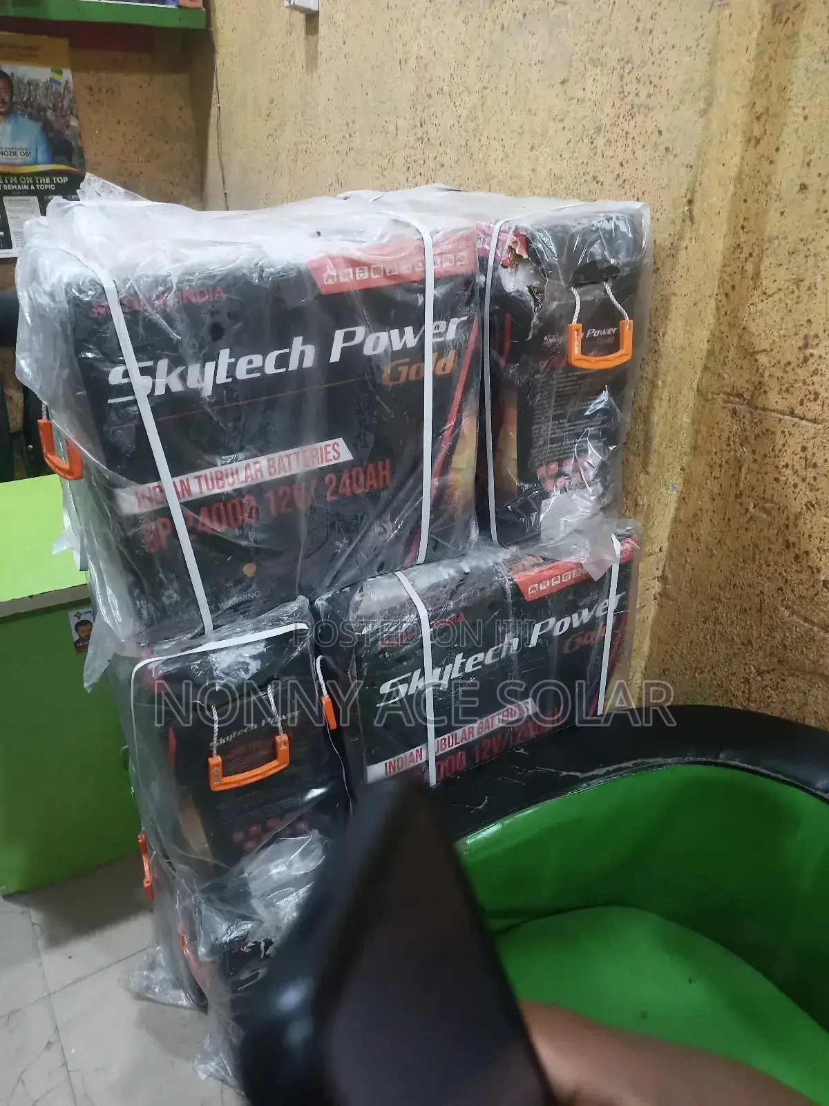 Skytech Power Gold 240ah 12v Tubular Battery