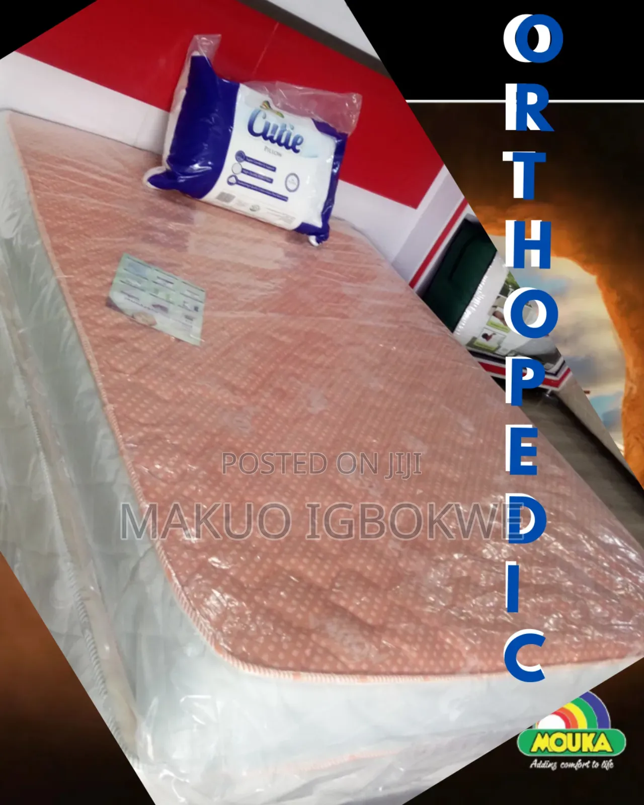 [Ja] Extra Firm Full Orthopedic Mouka 4.5 by 6 by 8in Mattress