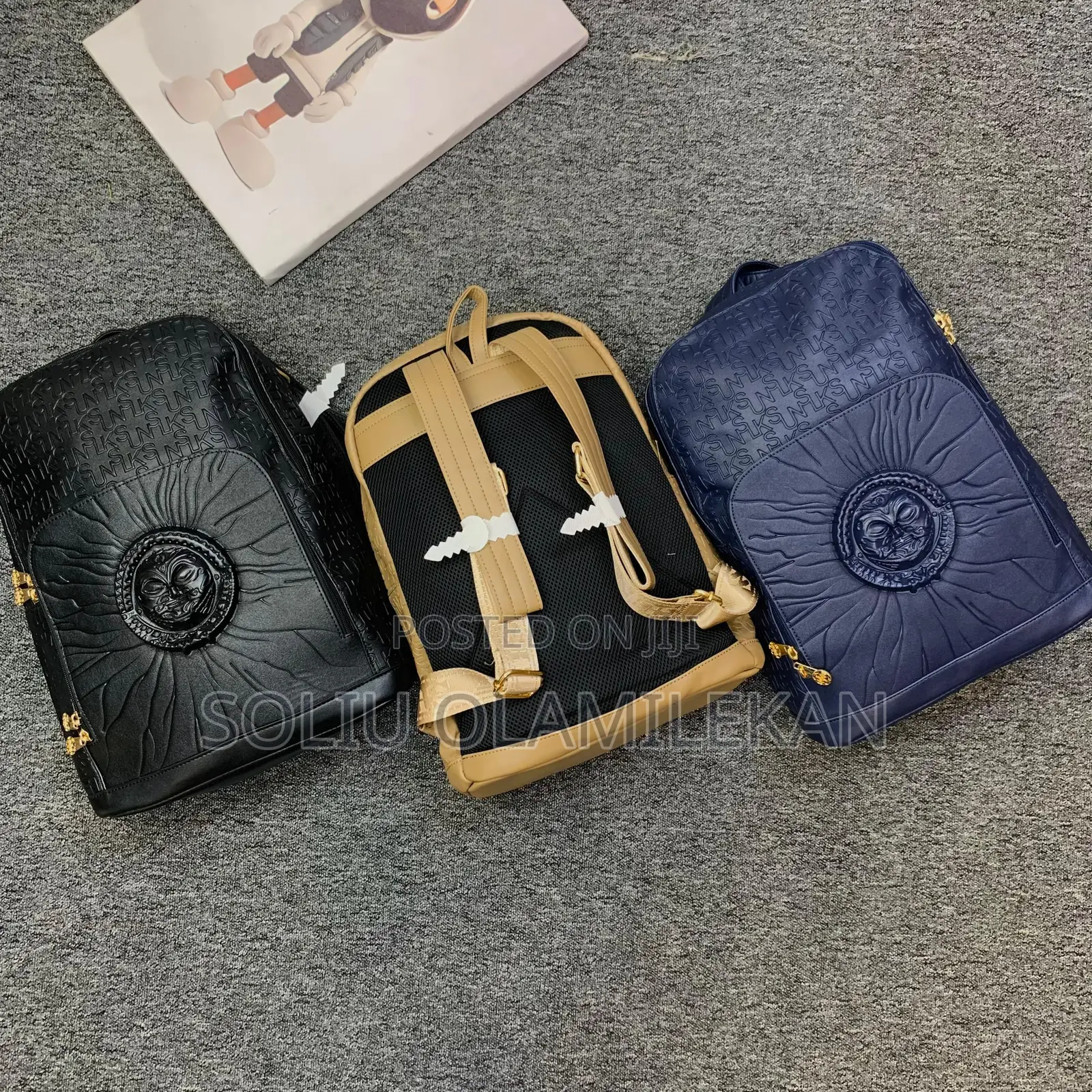 Design Leather Backpack Bag