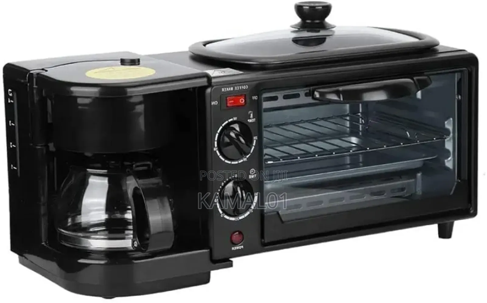 3 in 1 Sokany Breakfast Maker With Coffee Maker