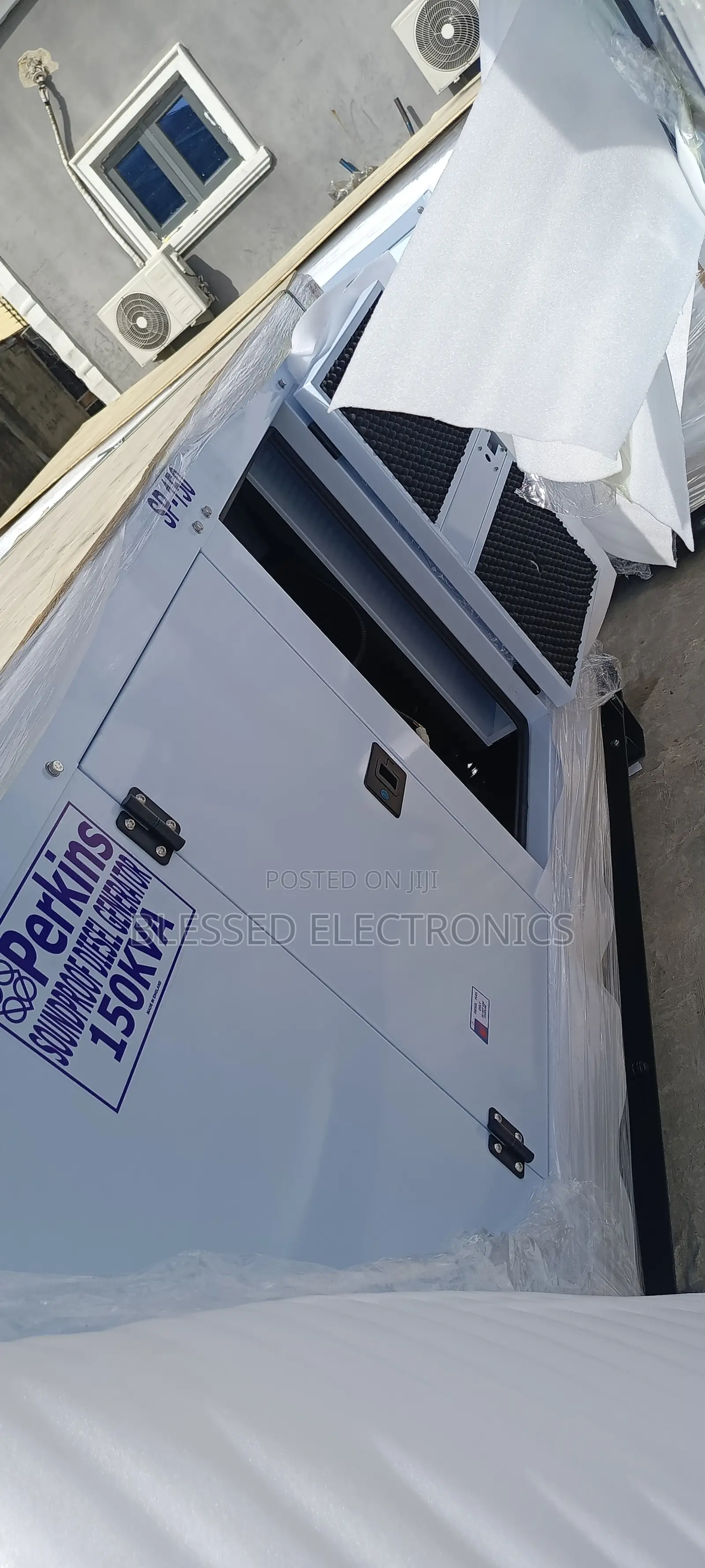 150kva Perkins Diesel Samproof Generator 100% Copper Wire
